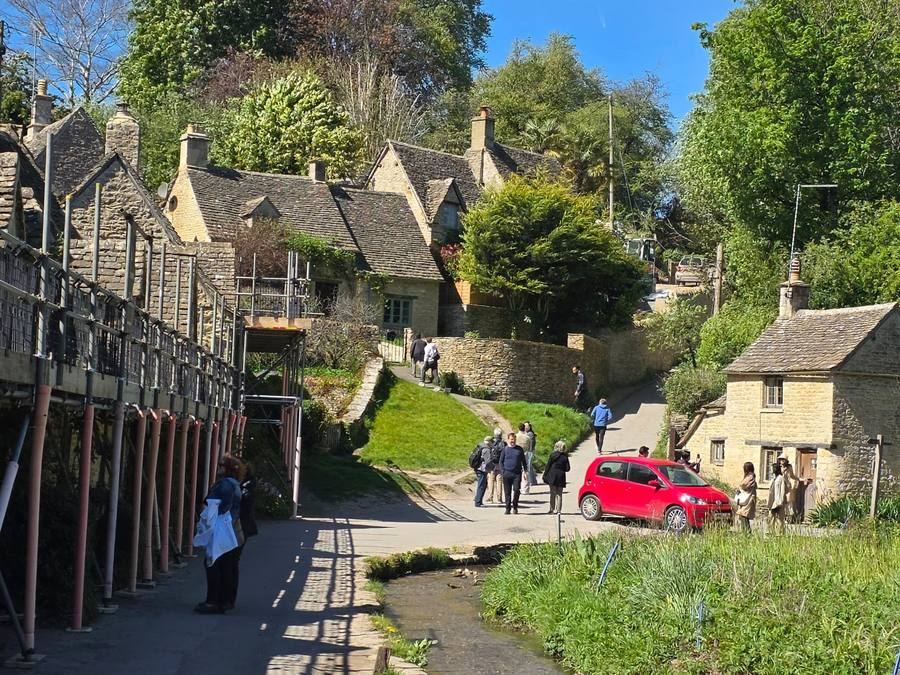 Bibury village in the Cotswolds