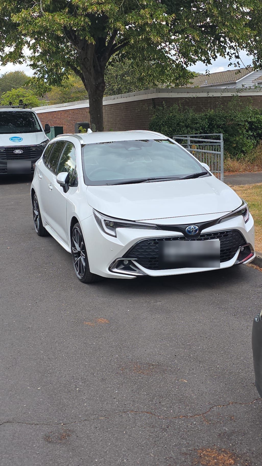 Front view of the BA Luxe Toyota Corolla Excel